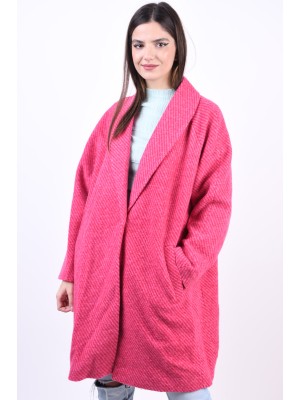 Women Coat Only Carjasmine Wool Cerise